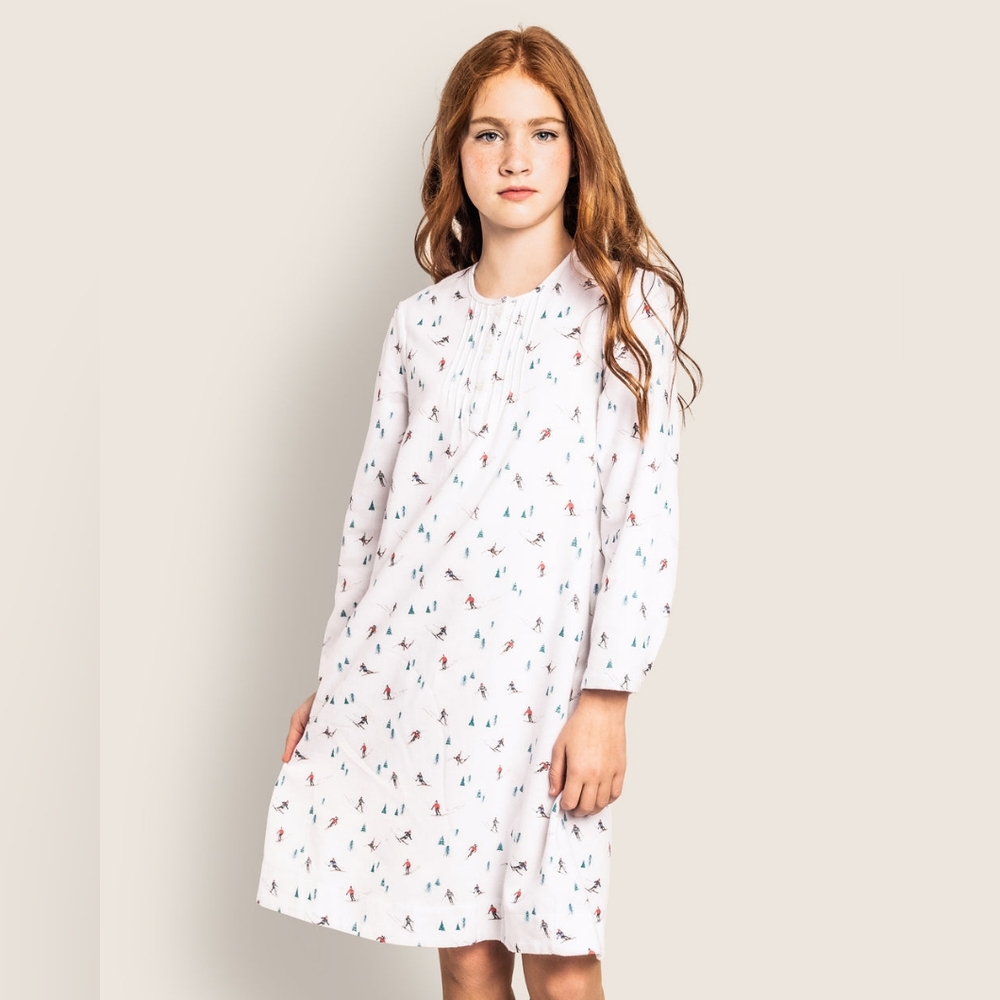 Petite Plume Beatrice flannel nightgown apres ski 7